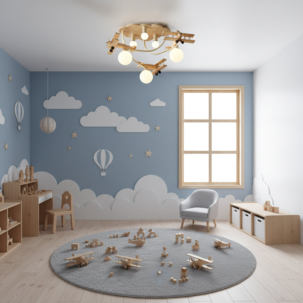 WINDSOR SKYWARD WOODEN LUMINAIRE