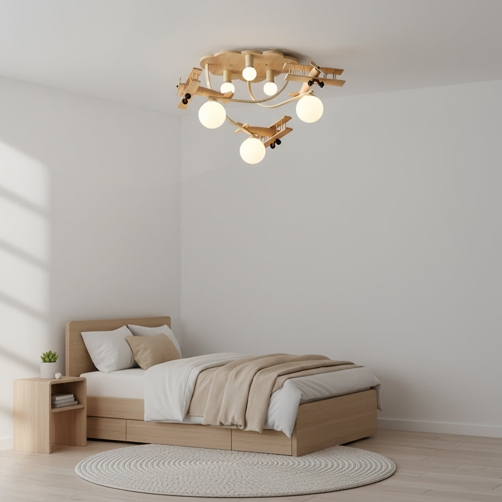WINDSOR SKYWARD WOODEN LUMINAIRE