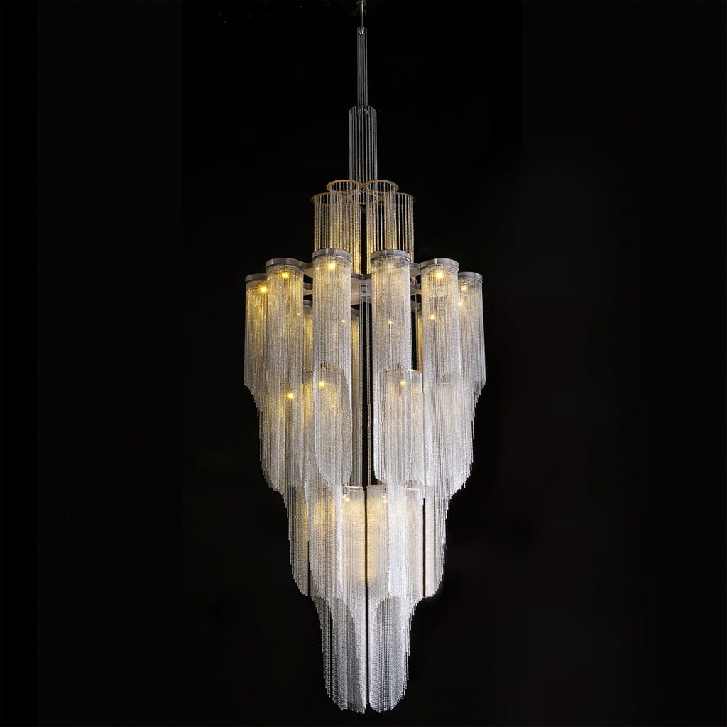 WINTERBOURNE CRYSTAL DRAPED LUMINARY