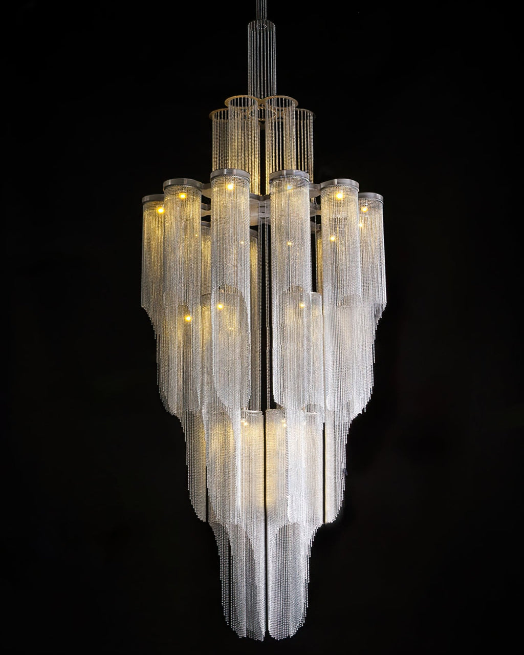WINTERBOURNE CRYSTAL DRAPED LUMINARY