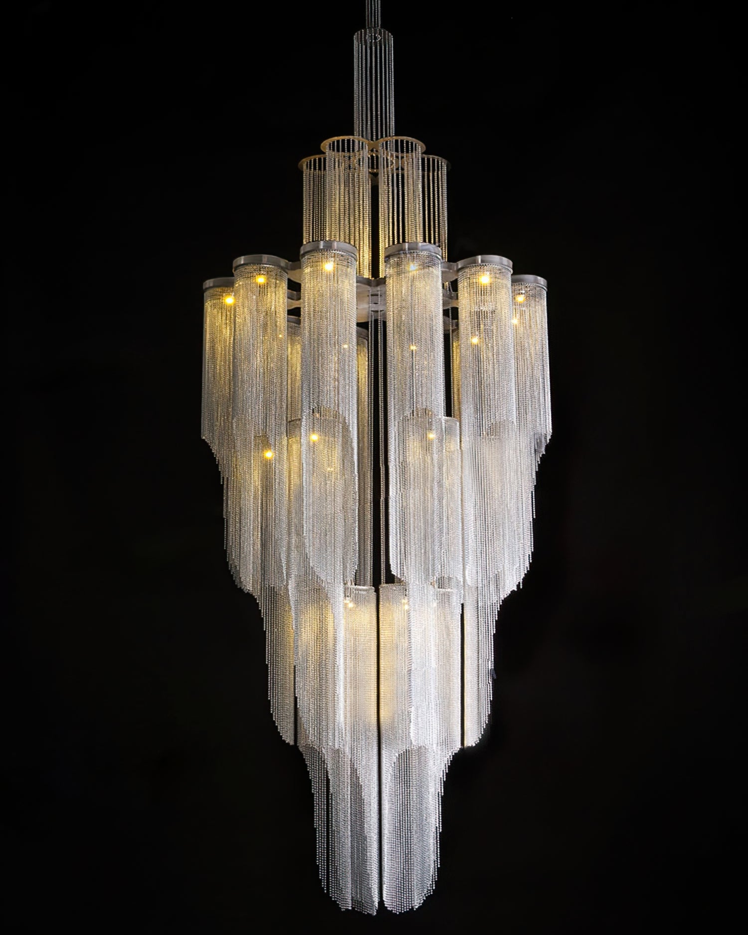 WINTERBOURNE CRYSTAL DRAPED LUMINARY