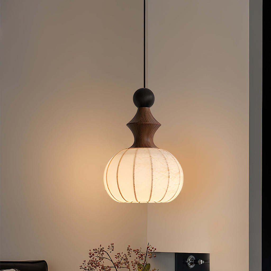 WINTHROP GLAZED CERAMIC HANGING LAMP