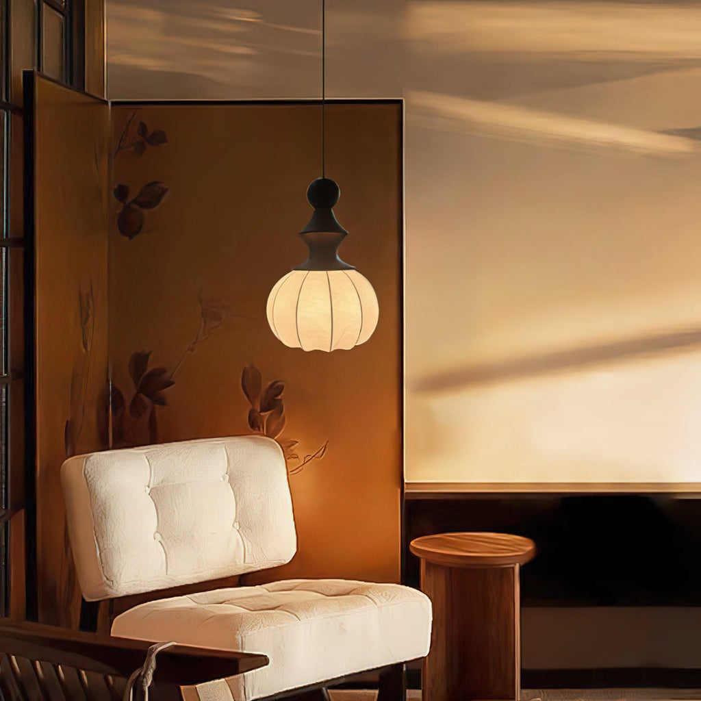 WINTHROP GLAZED CERAMIC HANGING LAMP