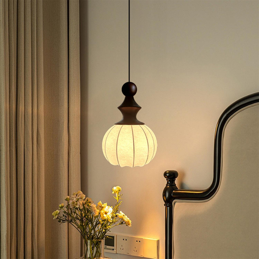 WINTHROP GLAZED CERAMIC HANGING LAMP