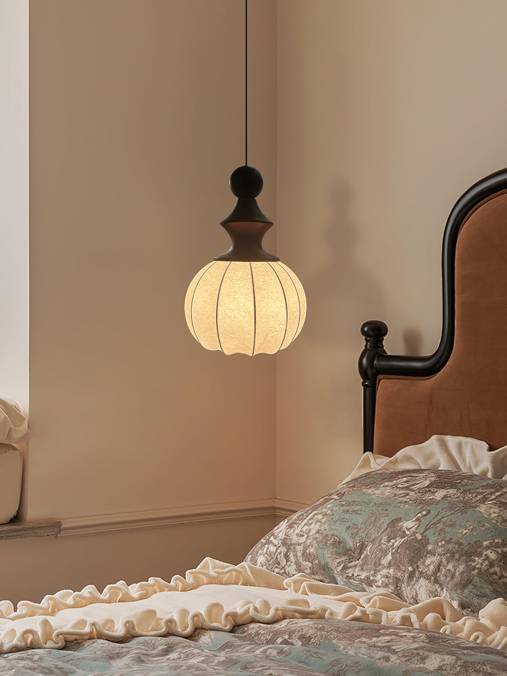 WINTHROP GLAZED CERAMIC HANGING LAMP
