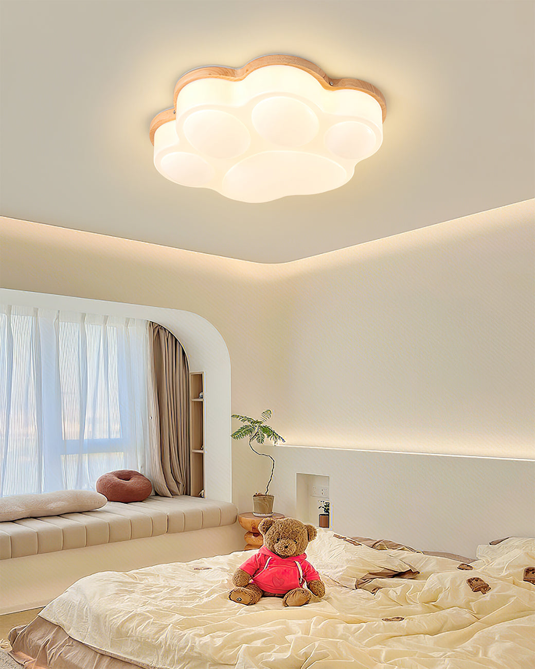 WHISKERWORTH PAW PRINT LUMINAIRE