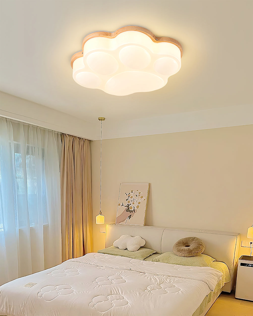 WHISKERWORTH PAW PRINT LUMINAIRE