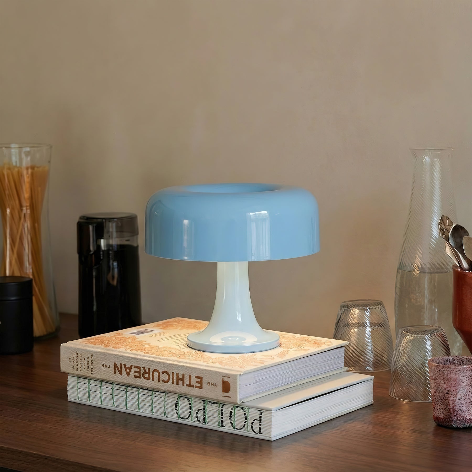 FENWICK RIVETED IRON TABLE LANTERN