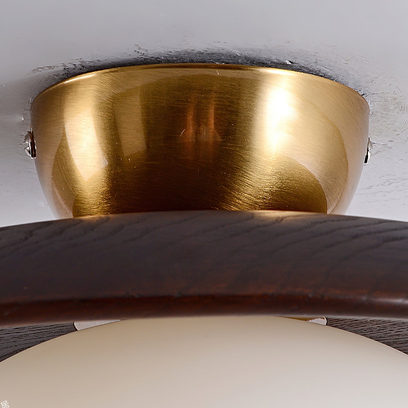 WINTHROP FROSTED GLASS DRUM LIGHT