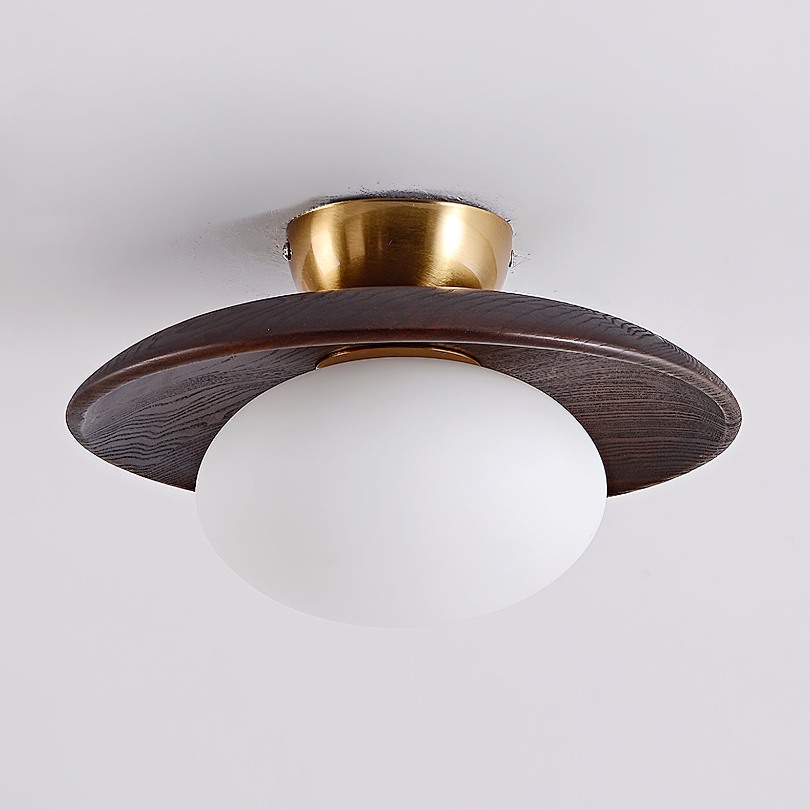WINTHROP FROSTED GLASS DRUM LIGHT