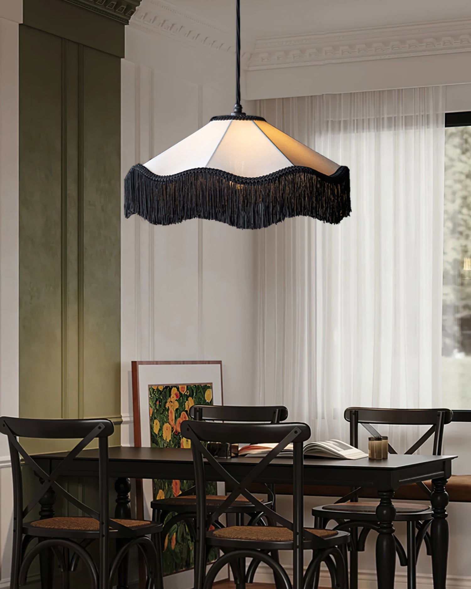 FELICITY TASSEL DRAPED PENDANT LIGHT