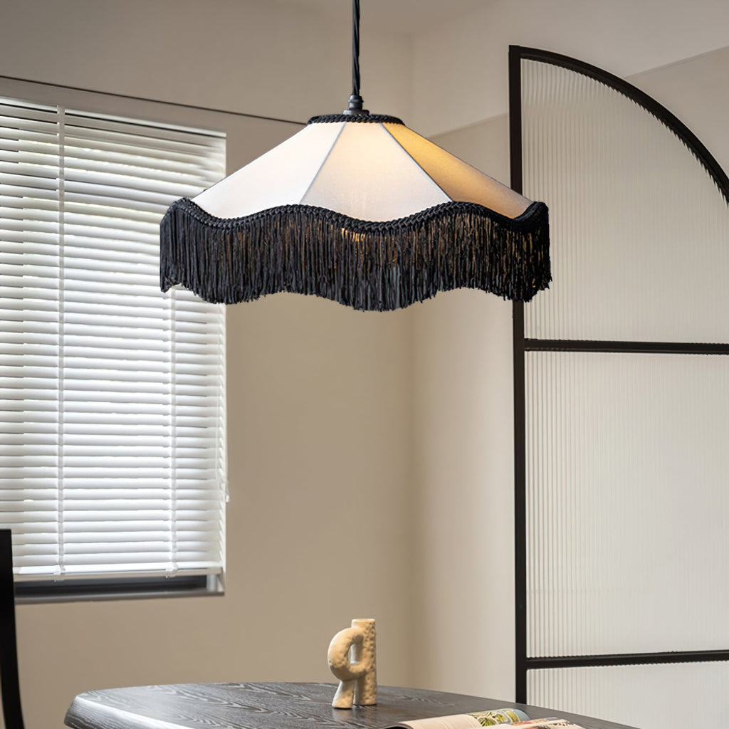 FELICITY TASSEL DRAPED PENDANT LIGHT