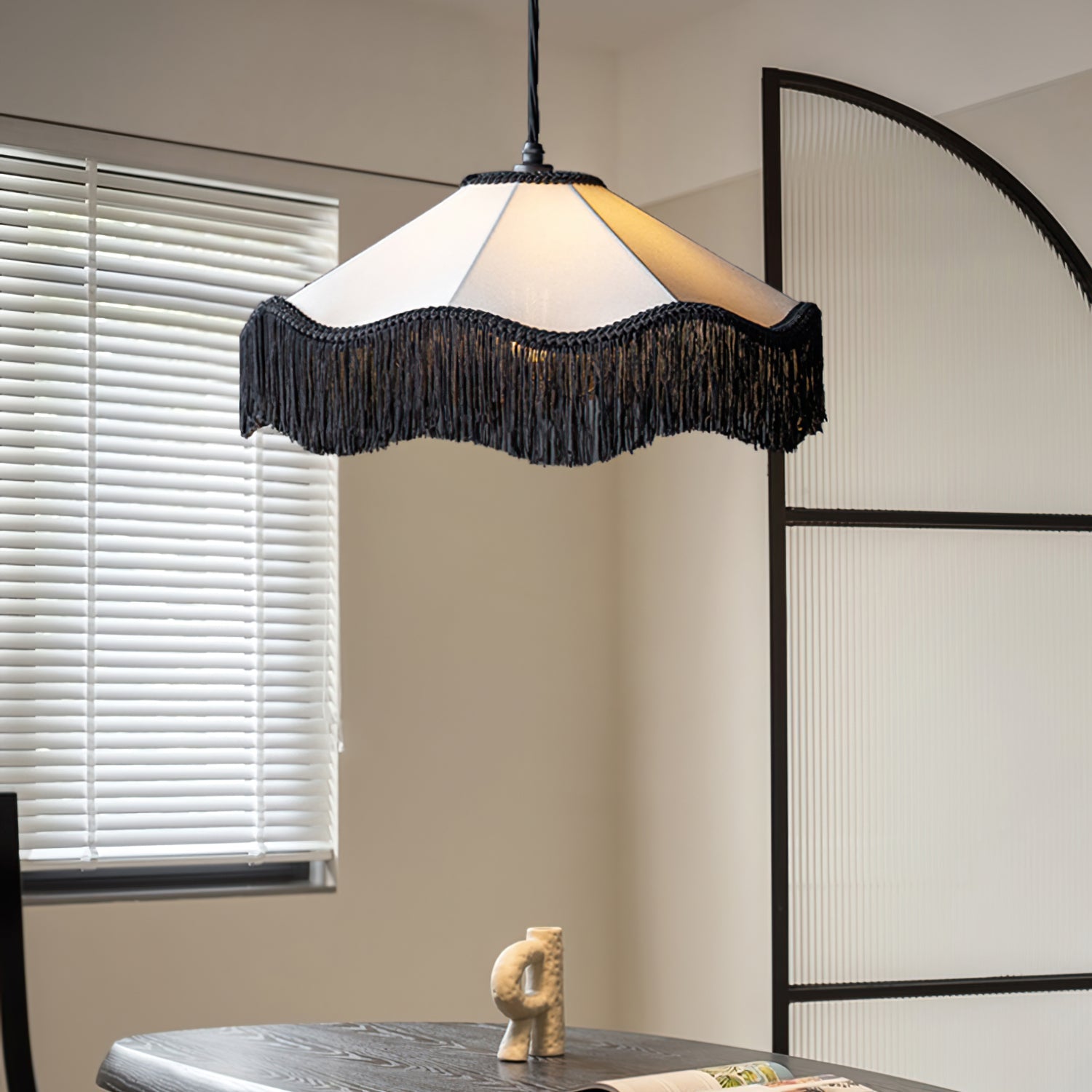 FELICITY TASSEL DRAPED PENDANT LIGHT