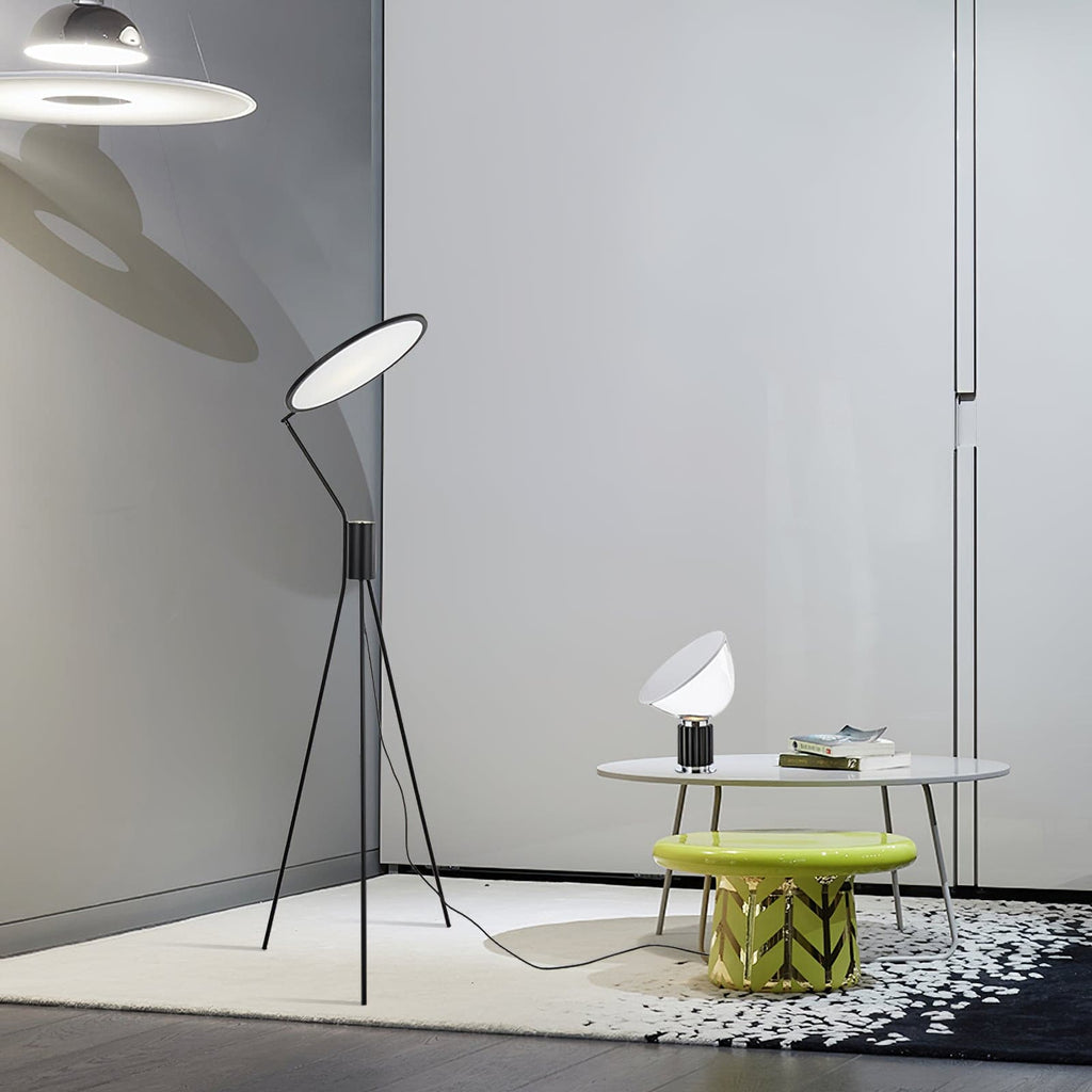 Vespera Gilded Arc Floor Light