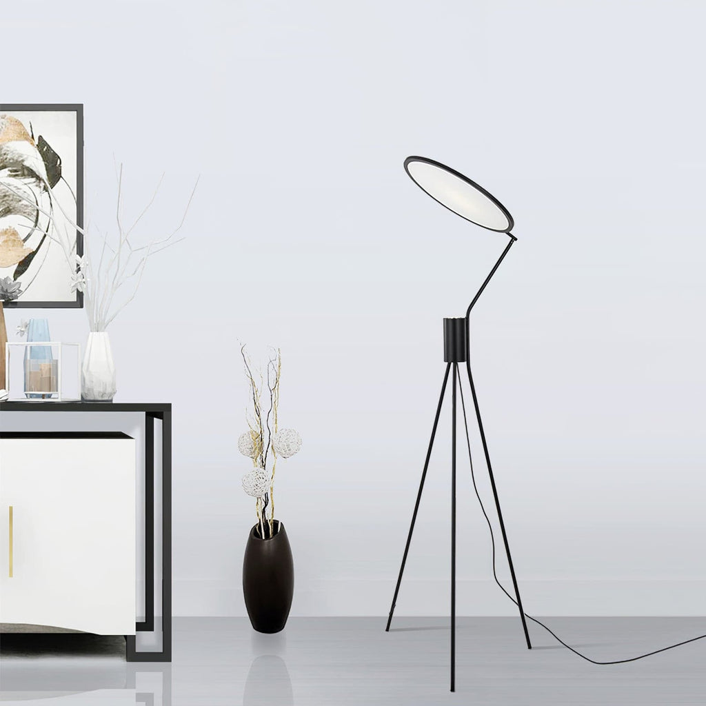 Vespera Gilded Arc Floor Light