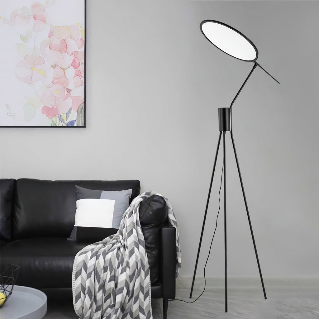 Vespera Gilded Arc Floor Light