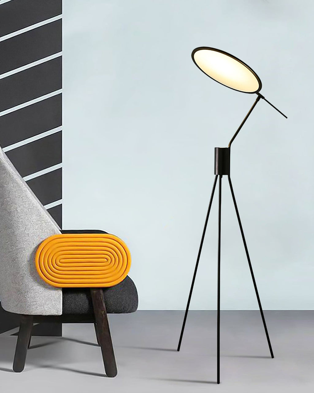 Vespera Gilded Arc Floor Light