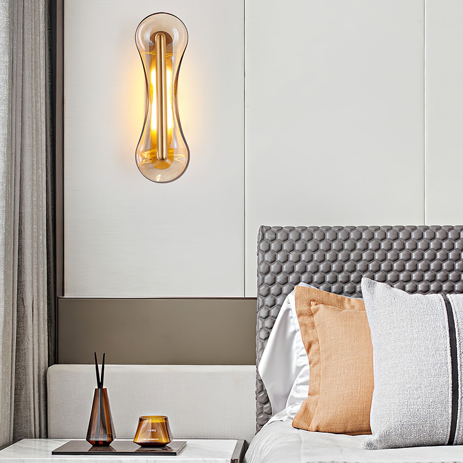 WINTHROP GEO-TRIMMED WALL LANTERN