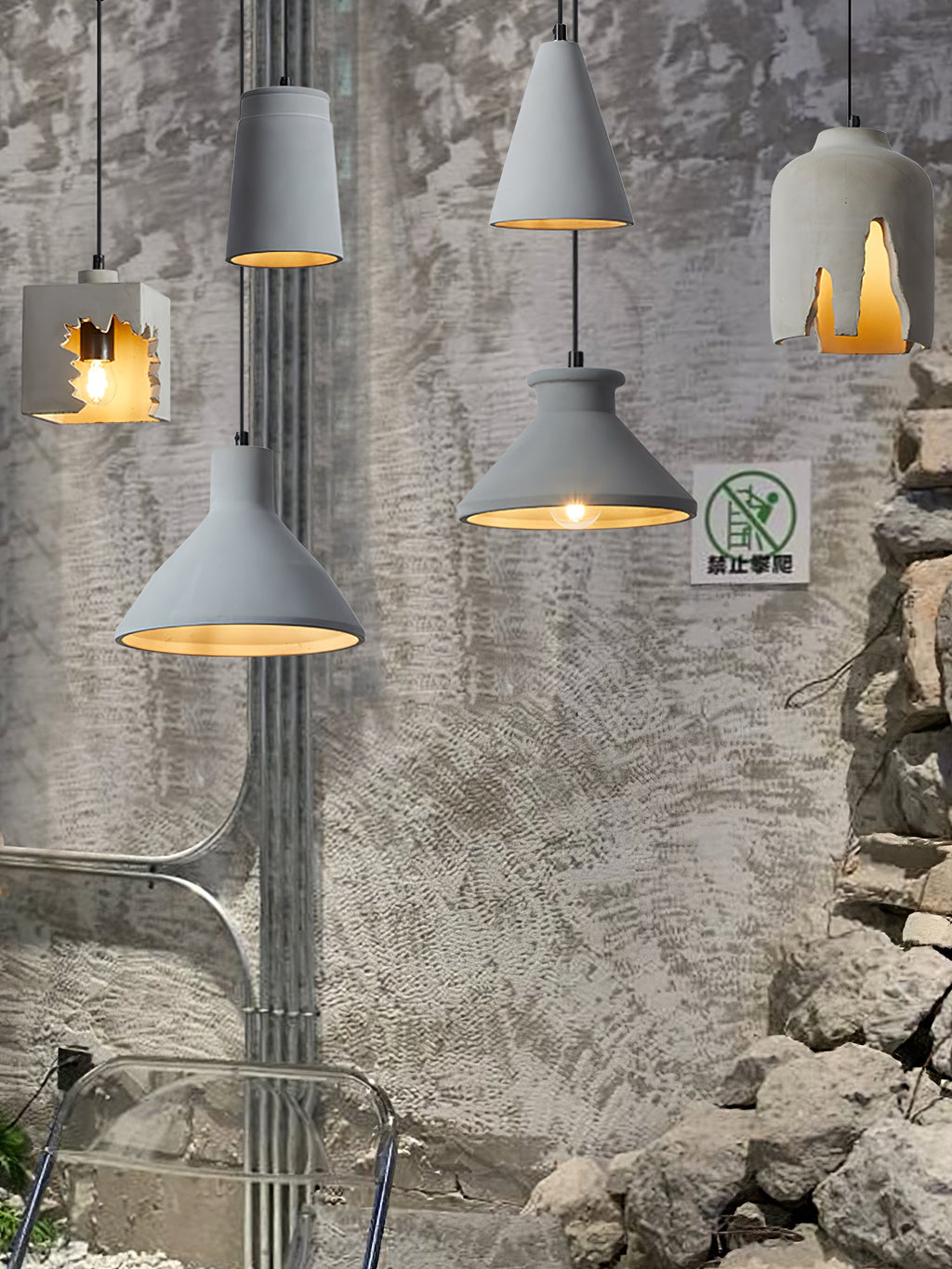 FENWICK CONCRETE HANGING ILLUMINATOR