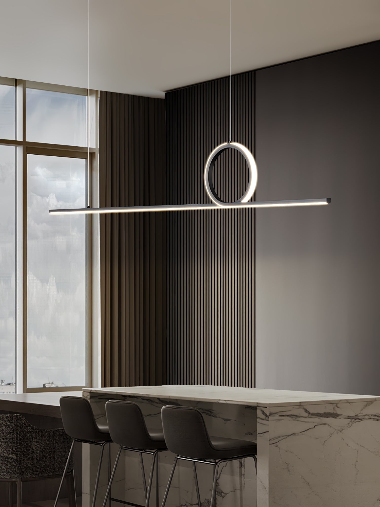WHITBY HORIZON LINEAR LIGHTING SUSPENSION