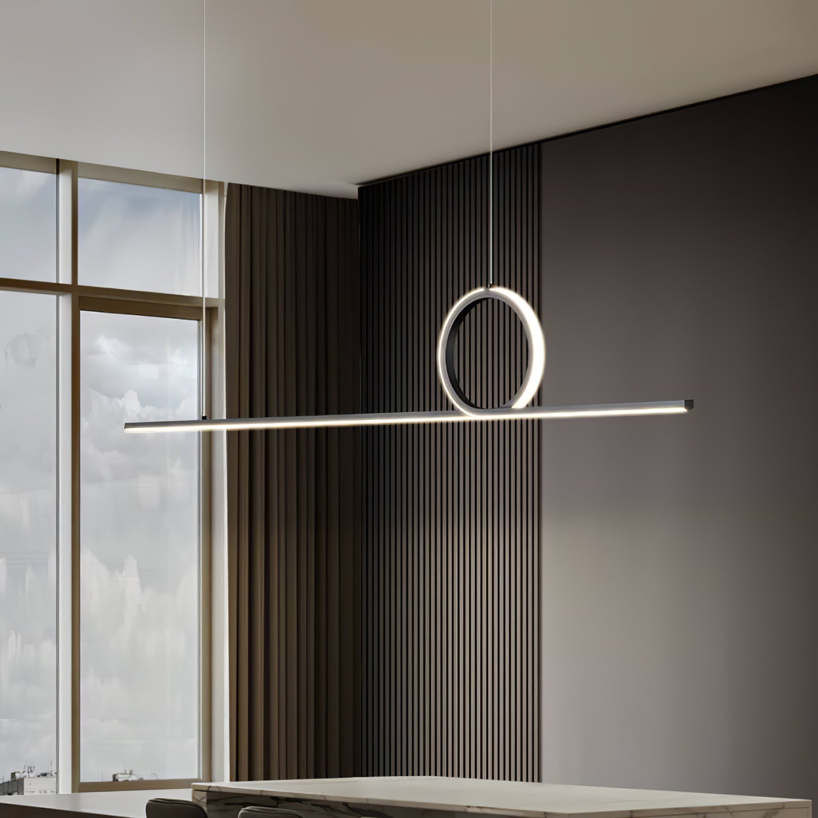 WHITBY HORIZON LINEAR LIGHTING SUSPENSION