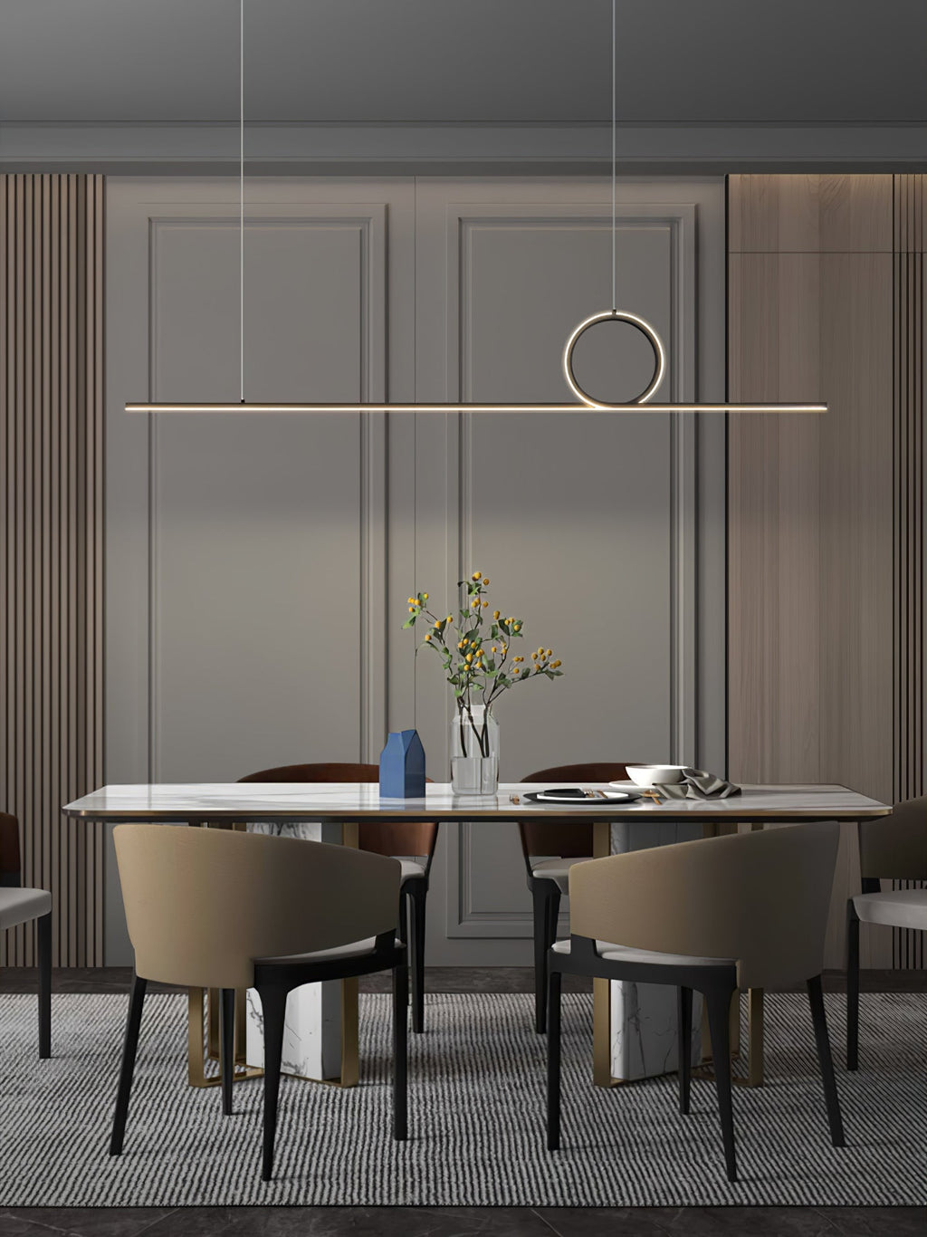 WHITBY HORIZON LINEAR LIGHTING SUSPENSION