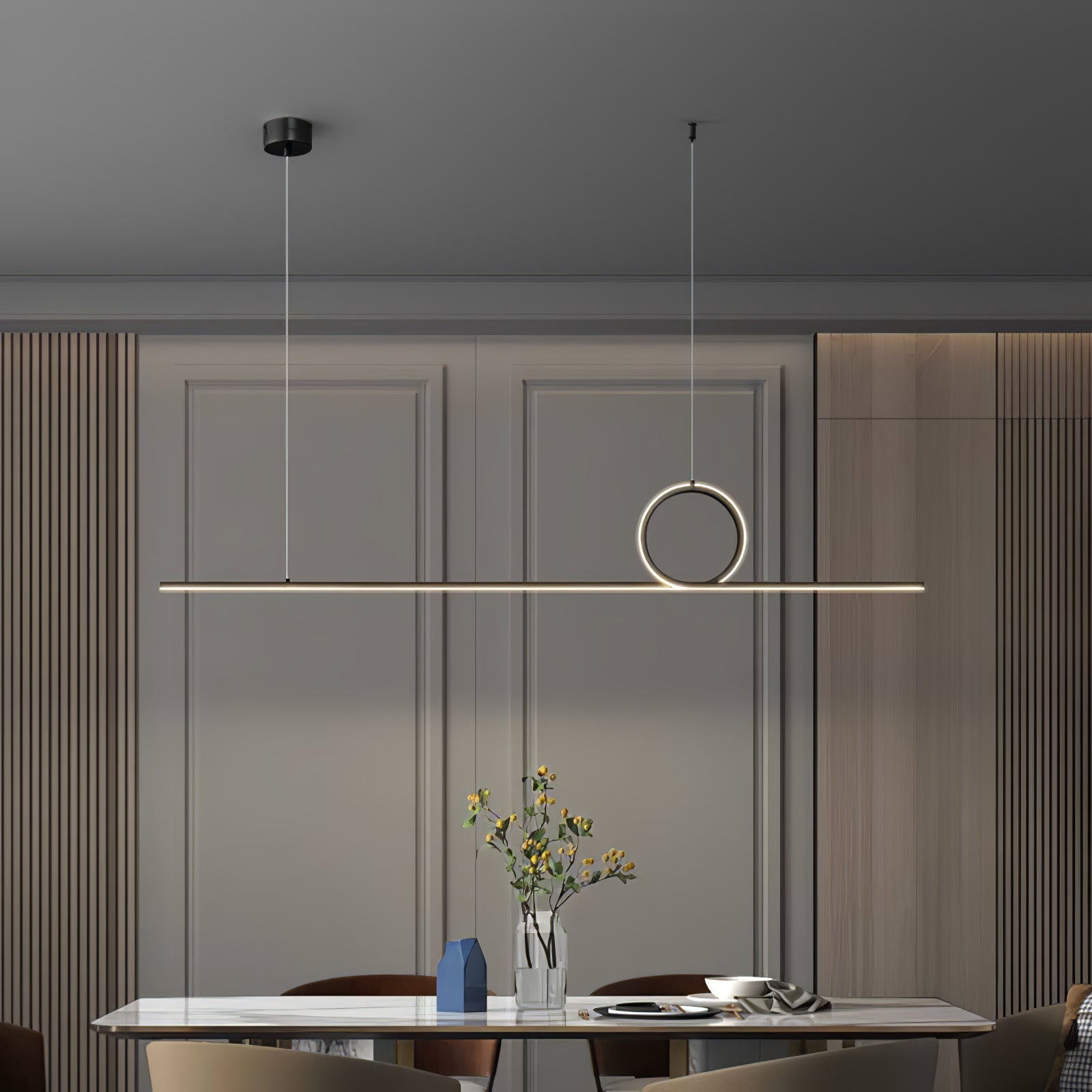WHITBY HORIZON LINEAR LIGHTING SUSPENSION