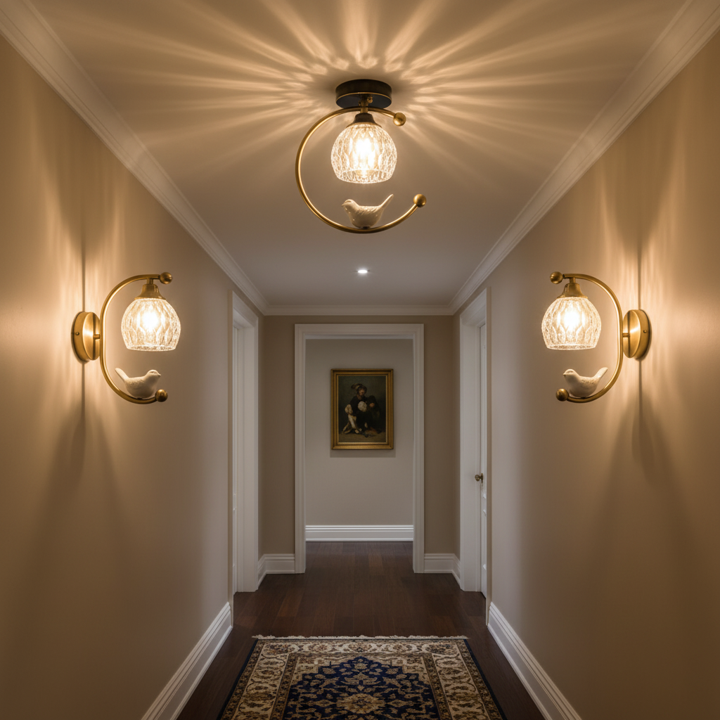 THISTLEWOOD AVIAN CEILING LANTERN
