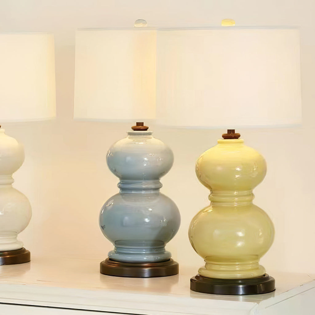 WINTHROP EARTHENWARE GOURD ILLUMINATOR
