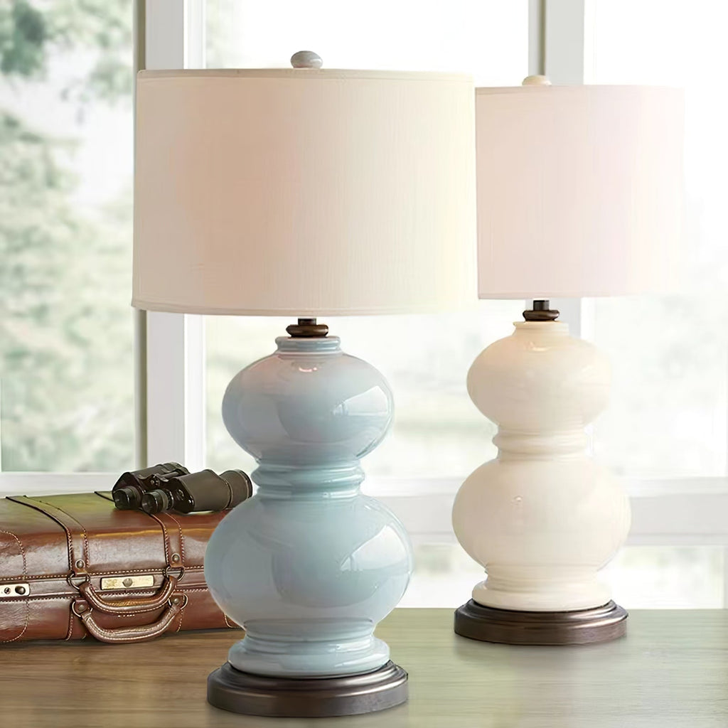 WINTHROP EARTHENWARE GOURD ILLUMINATOR