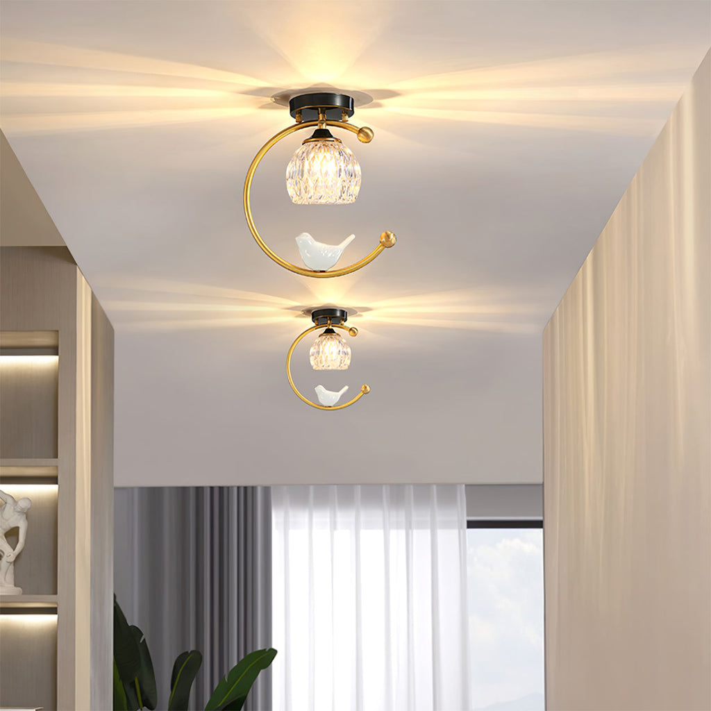 THISTLEWOOD AVIAN CEILING LANTERN