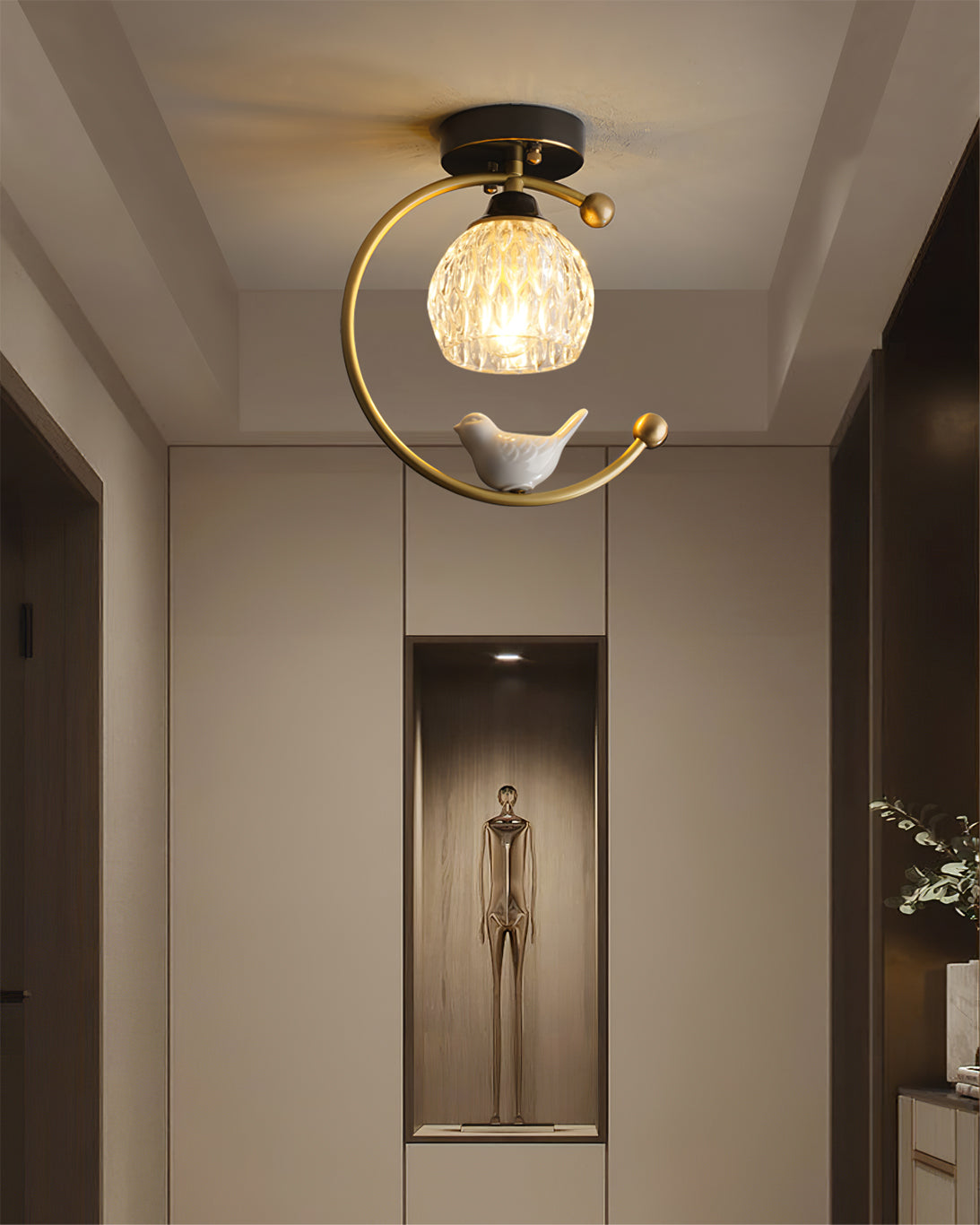 THISTLEWOOD AVIAN CEILING LANTERN