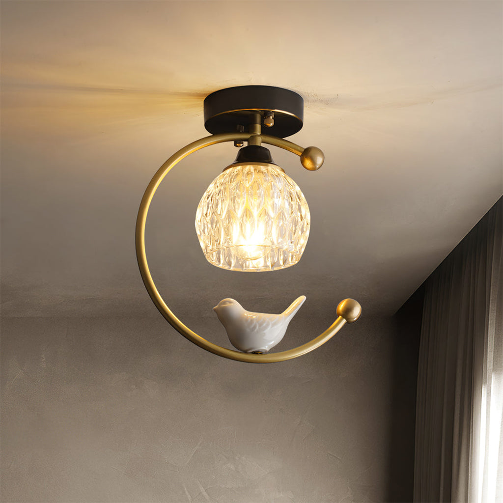 THISTLEWOOD AVIAN CEILING LANTERN