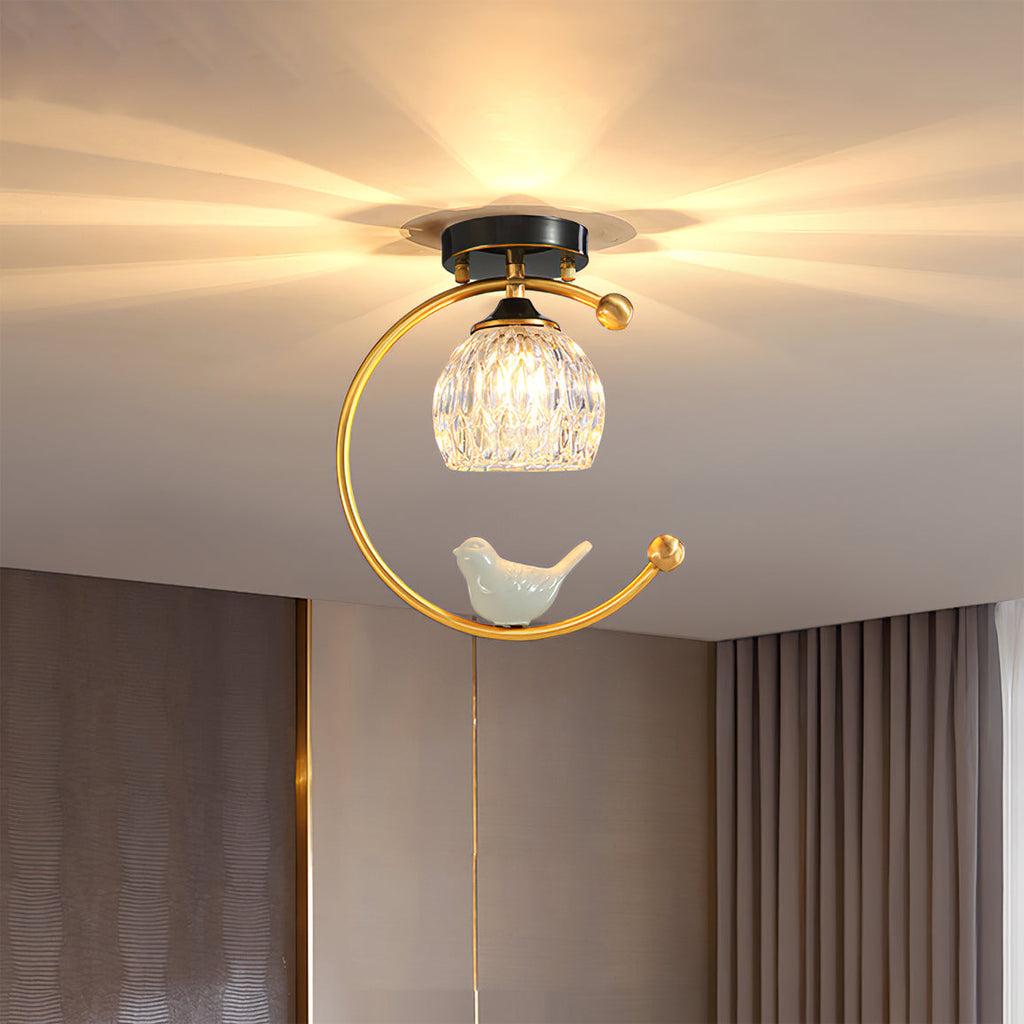 THISTLEWOOD AVIAN CEILING LANTERN