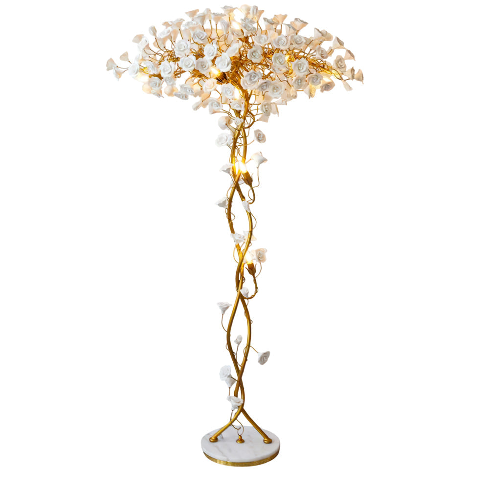 FLORENCE PETAL SCULPTED LAMP