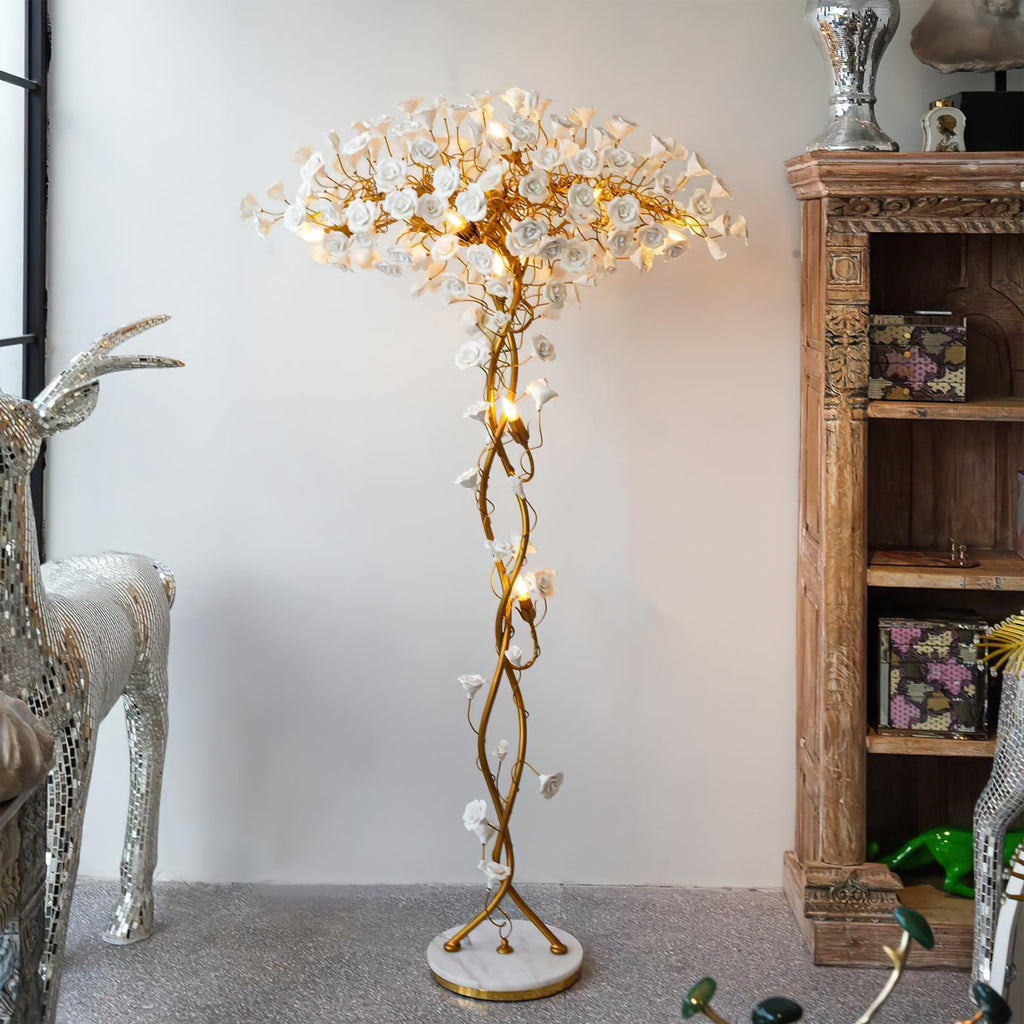 FLORENCE PETAL SCULPTED LAMP