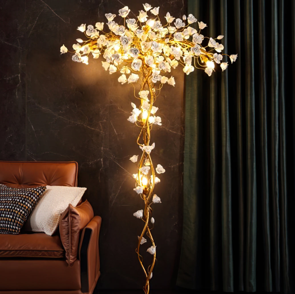 FLORENCE PETAL SCULPTED LAMP