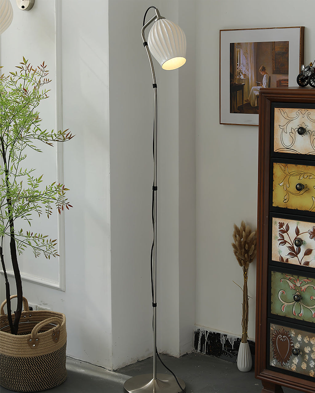 WINCHESTER RIBBED CERAMIC ILLUMINATOR