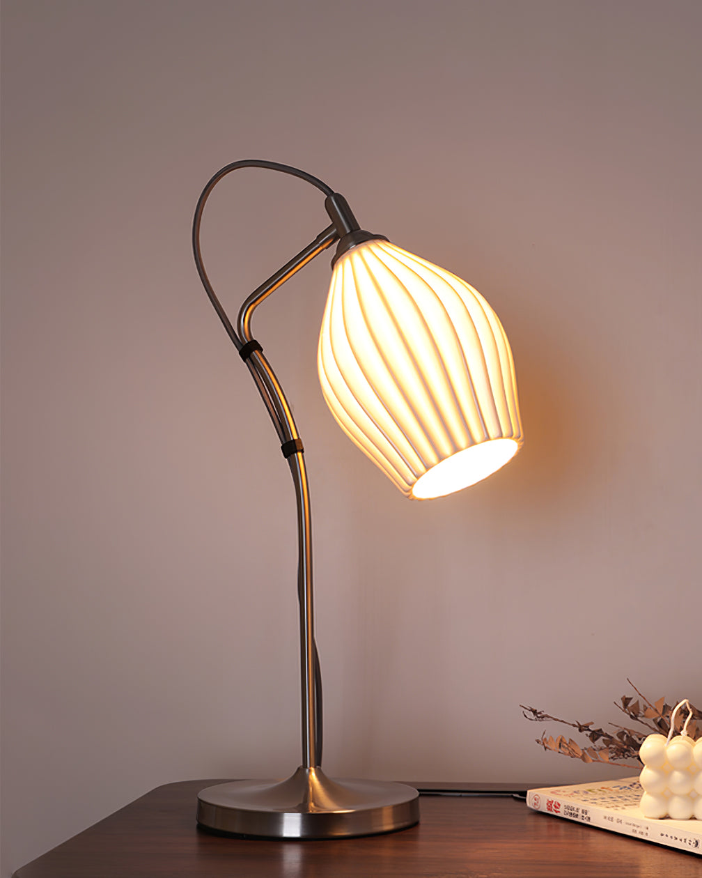 RIVERTON RIBBED CERAMIC ILLUMINATOR