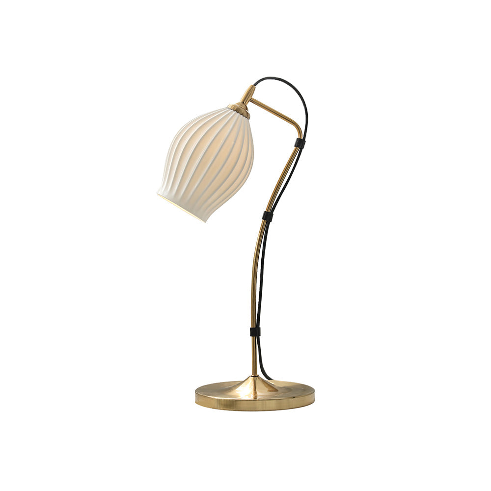 RIVERTON RIBBED CERAMIC ILLUMINATOR