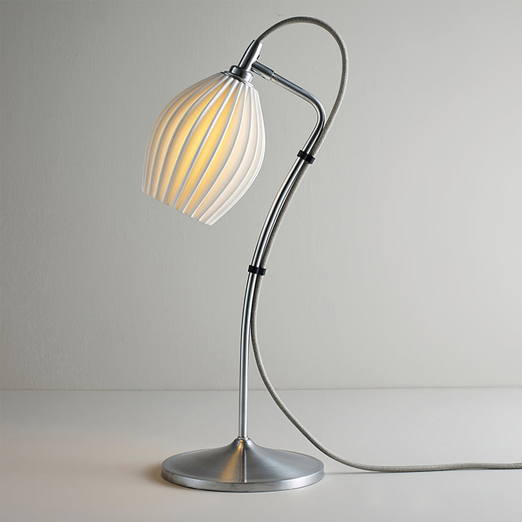 RIVERTON RIBBED CERAMIC ILLUMINATOR