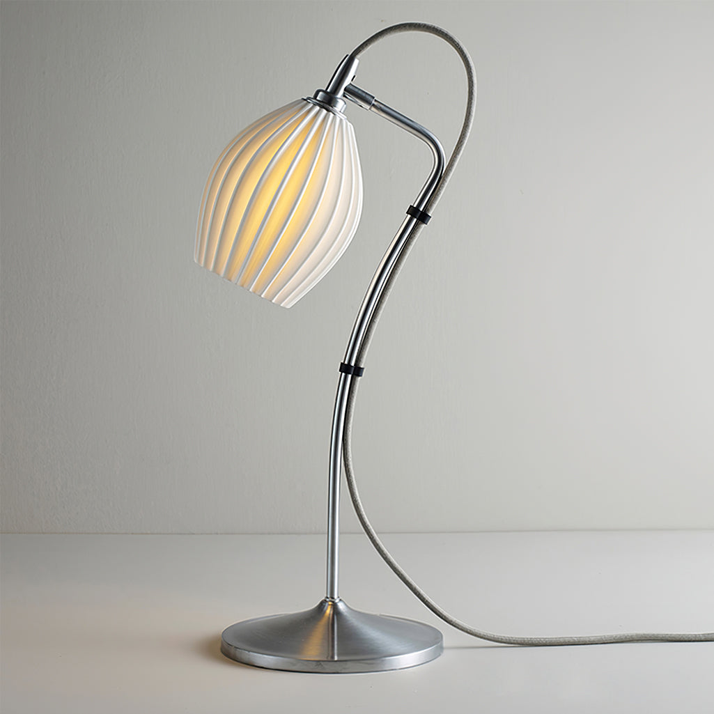 RIVERTON RIBBED CERAMIC ILLUMINATOR