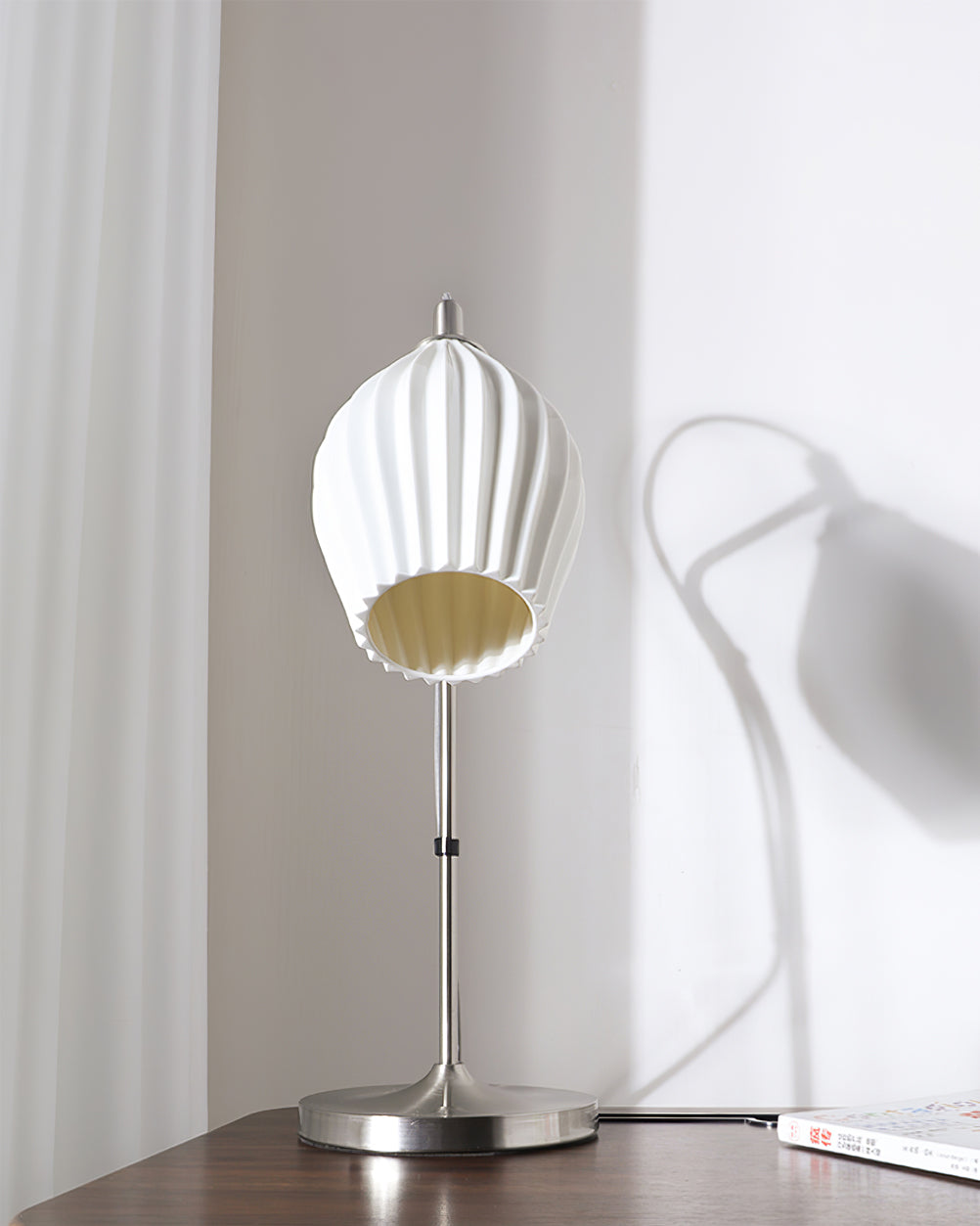 RIVERTON RIBBED CERAMIC ILLUMINATOR