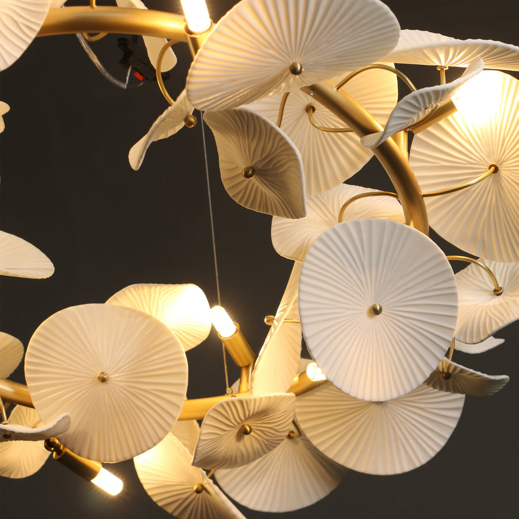 WINTHROP PORCELAIN CIRCLE LUMINAIRE