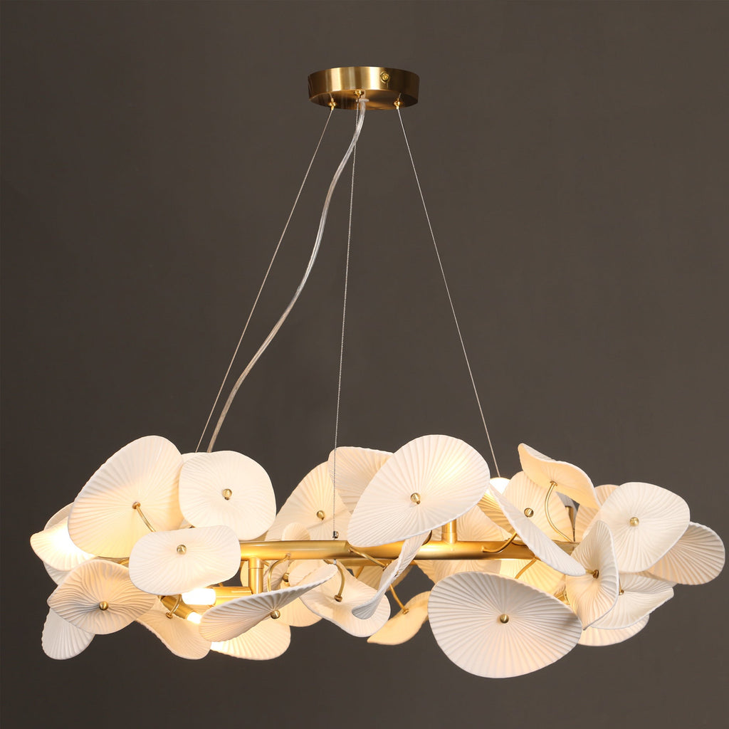 WINTHROP PORCELAIN CIRCLE LUMINAIRE