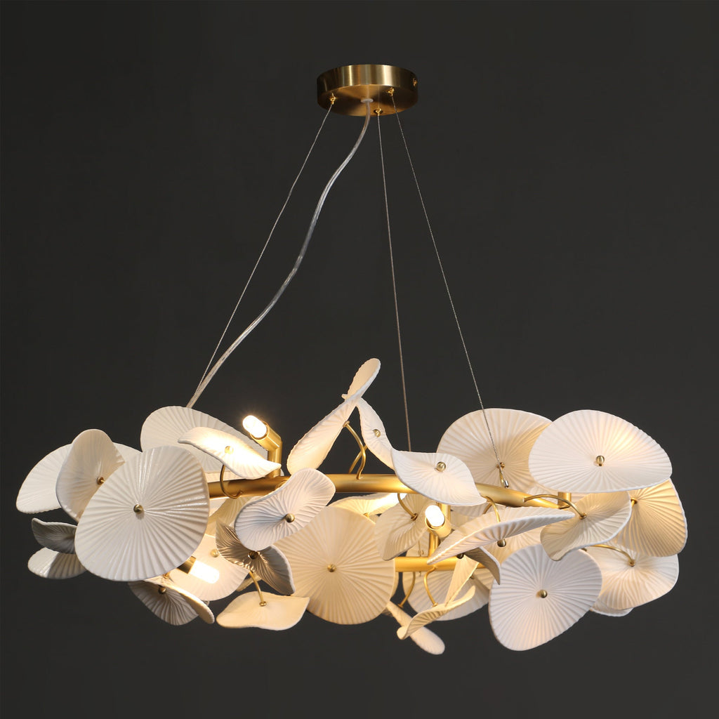 WINTHROP PORCELAIN CIRCLE LUMINAIRE