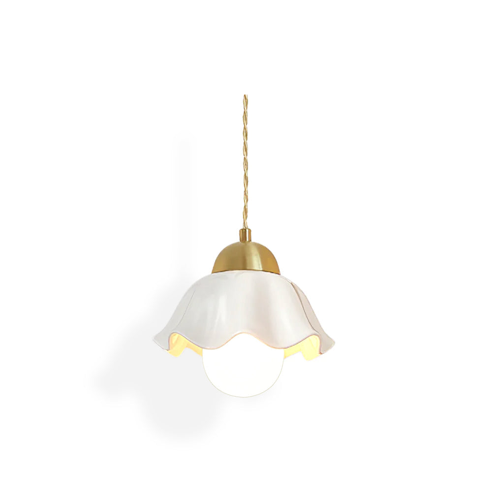 FLORENCE BOTANICAL CERAMIC LIGHTING PENDANT