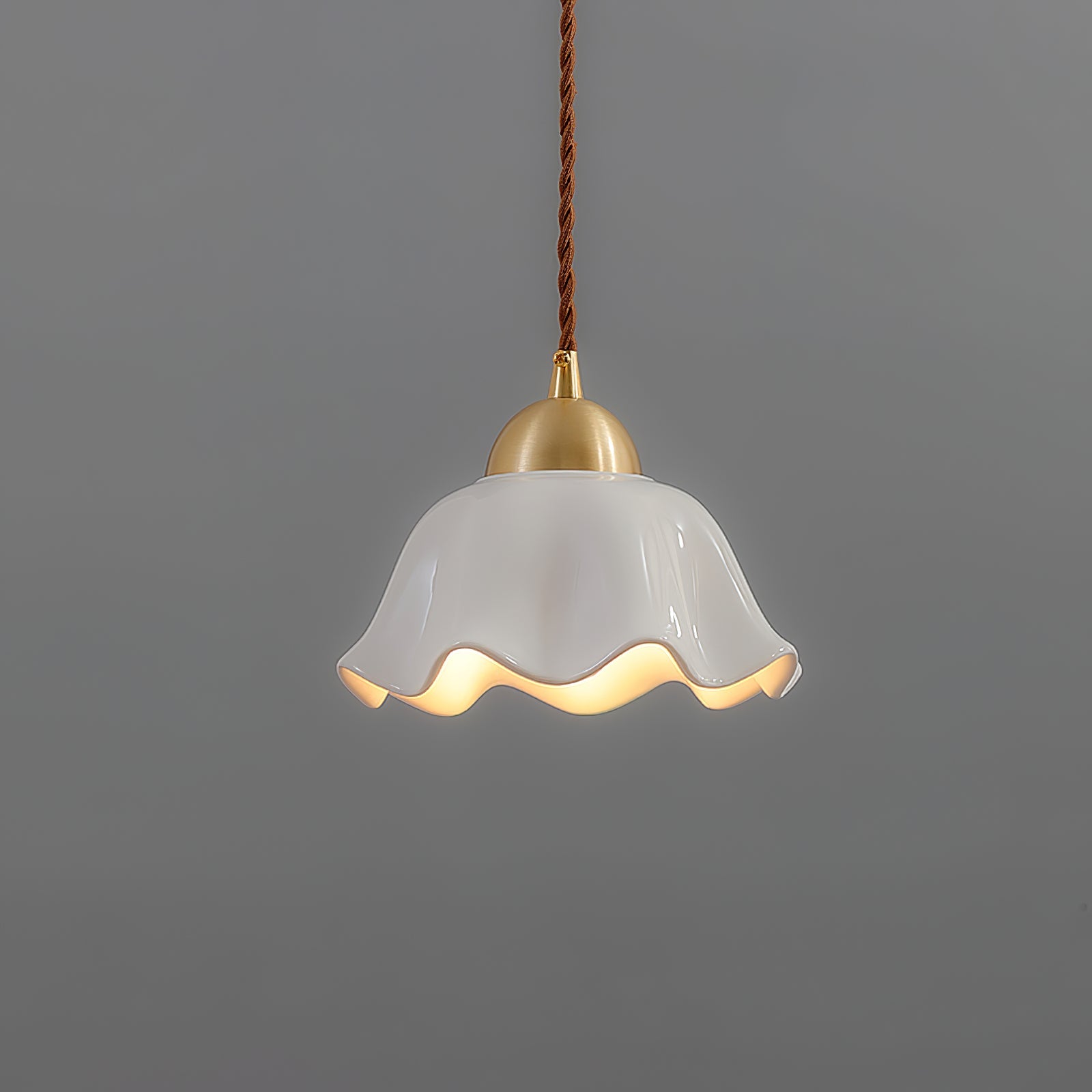 FLORENCE BOTANICAL CERAMIC LIGHTING PENDANT
