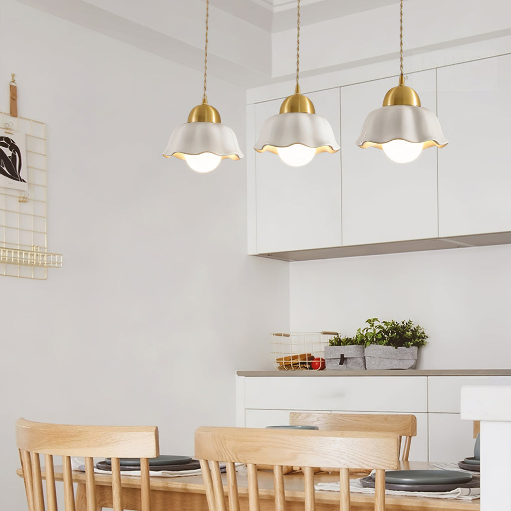 FLORENCE BOTANICAL CERAMIC LIGHTING PENDANT
