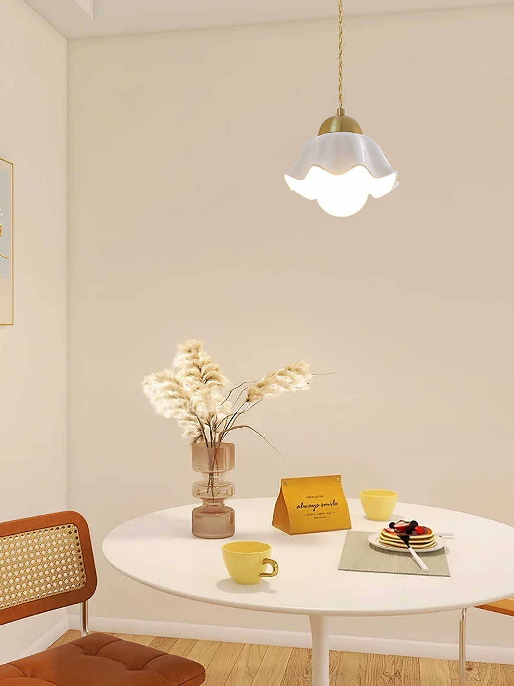 FLORENCE BOTANICAL CERAMIC LIGHTING PENDANT
